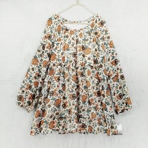 Floral Print Women's Tunic Top